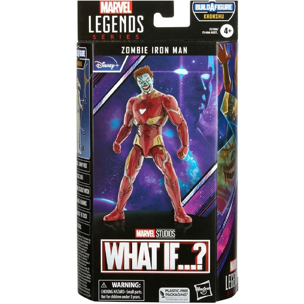 Zombie Iron Man Marvel Legends Series What If 6-Inch Action Figure Collectible